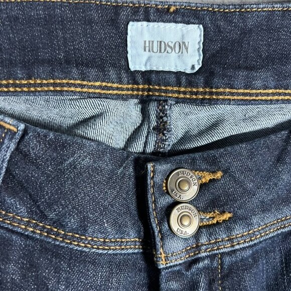 HUDSON Collin Mid-Rise Skinny Jeans Sz 31 x 31 - Picture 3 of 9